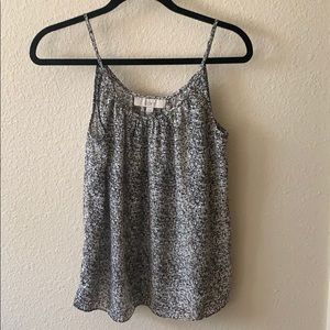 Black and white tank top